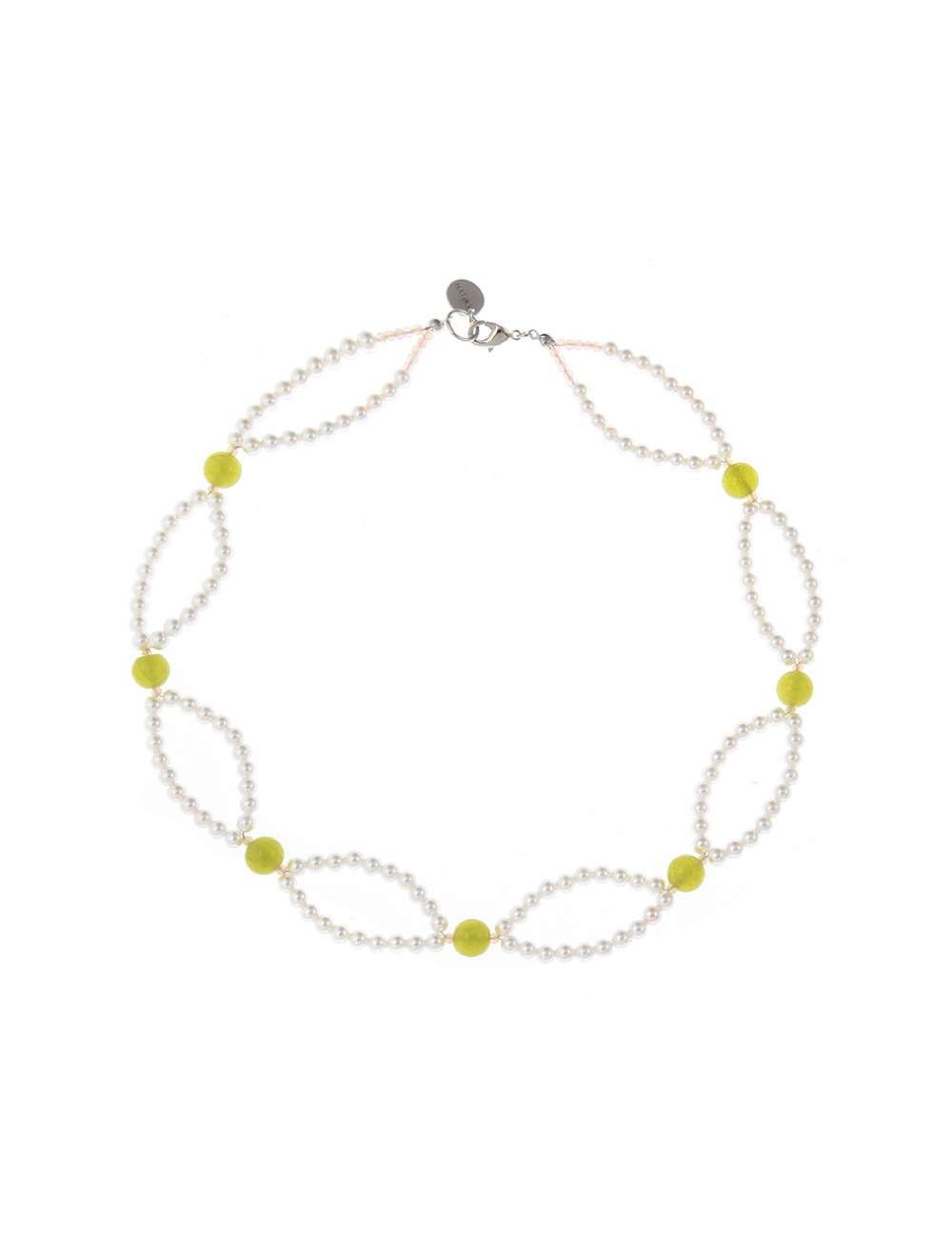 Olive loop Necklace