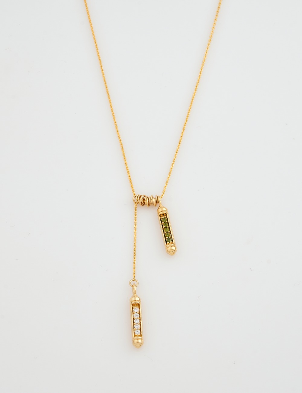 Capsule Necklace (Gold)