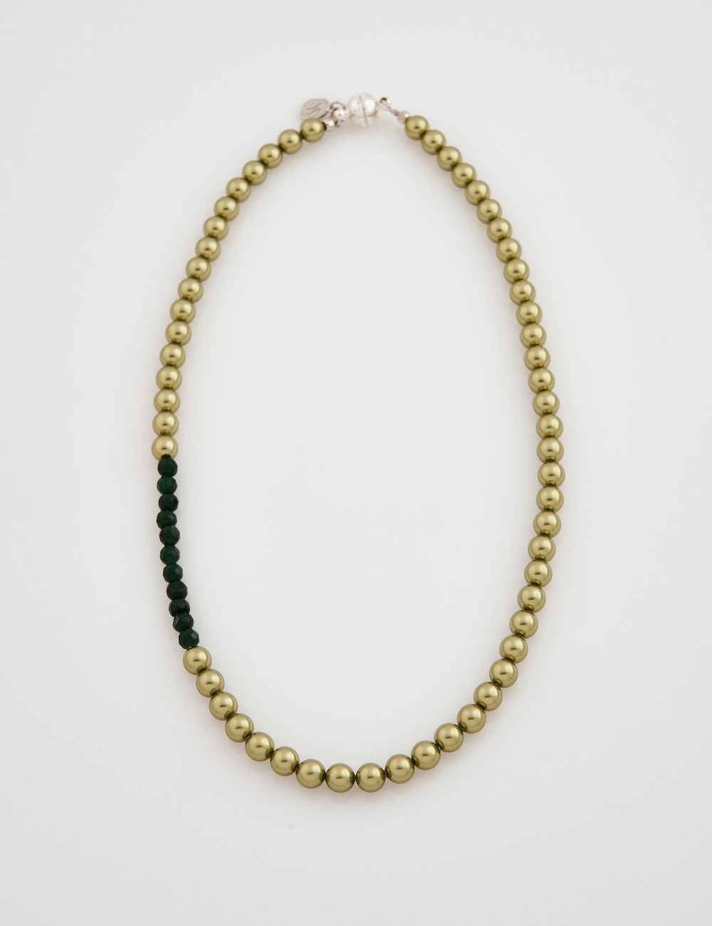 Pea green Necklace
