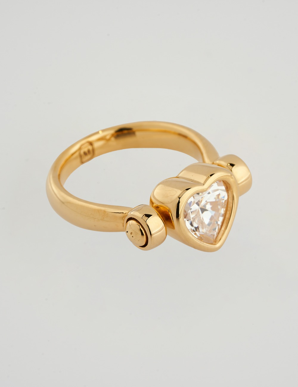 [10/4 이후 예약 발송] Spin heart Ring (Gold)