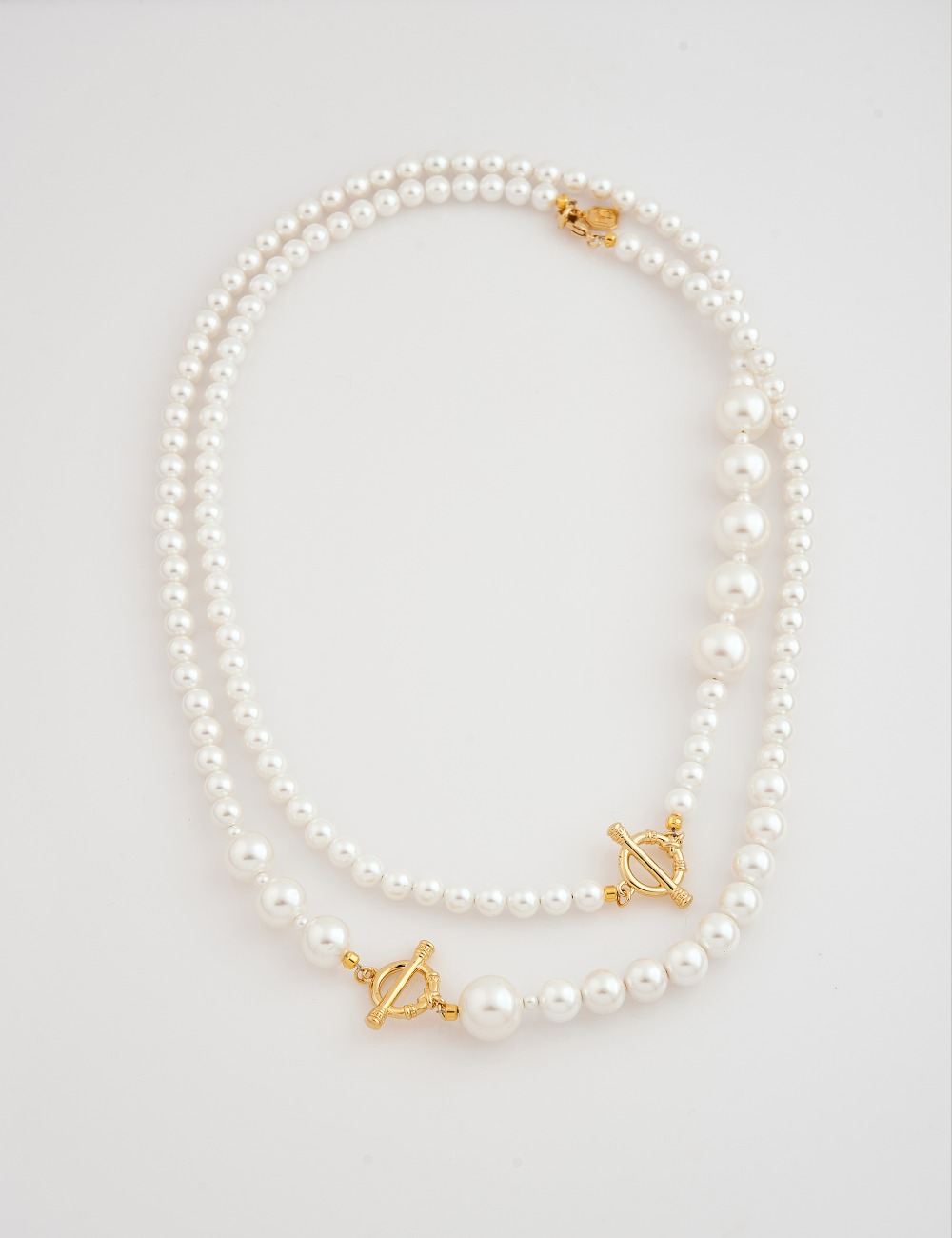 Toggle pearl Necklace