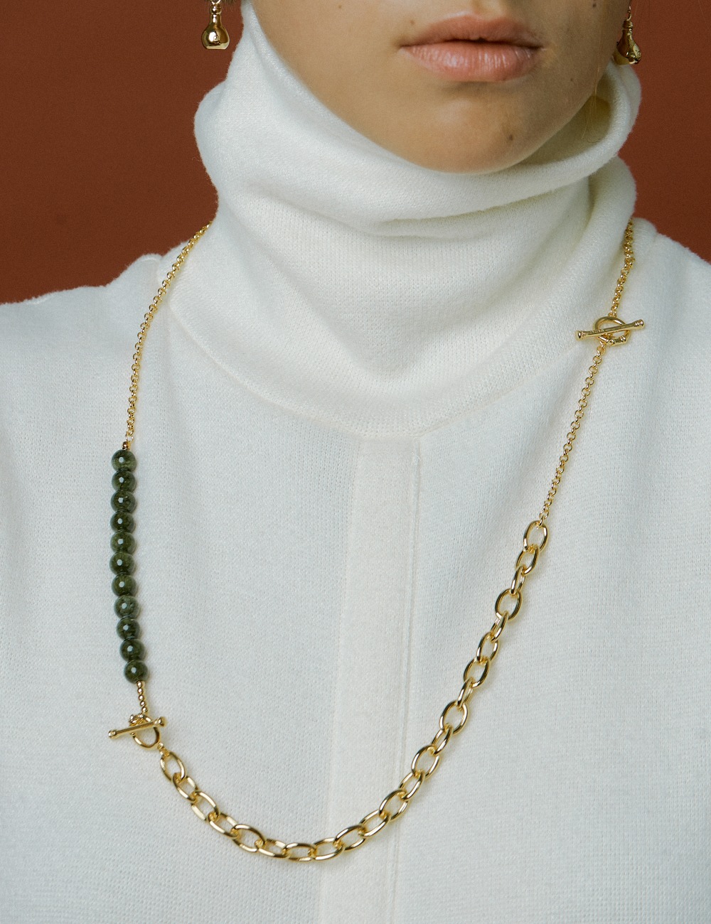 Jade piece Necklace